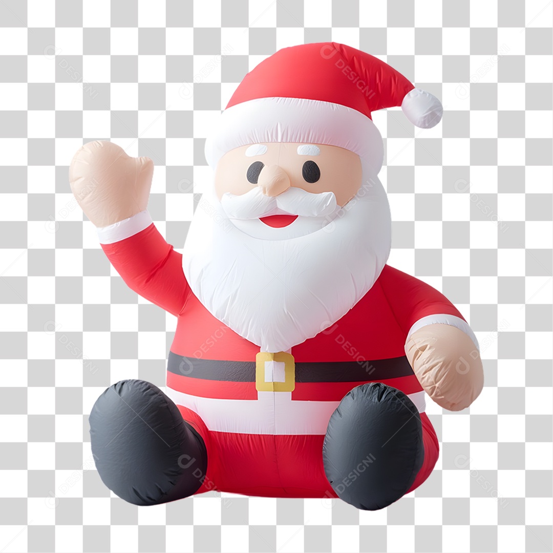 Papai Noel Decoração de Natal PNG Transparente