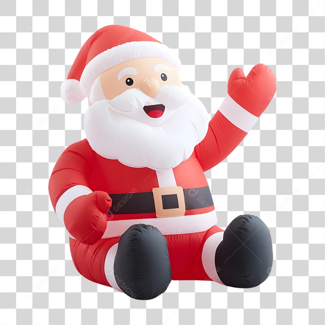 Papai Noel Decoração de Natal PNG Transparente