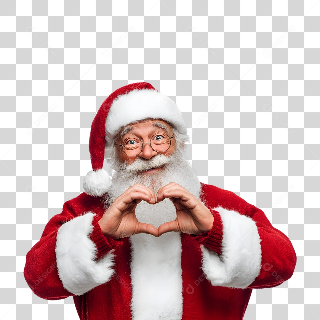 Papai Noel de Natal PNG Transparente