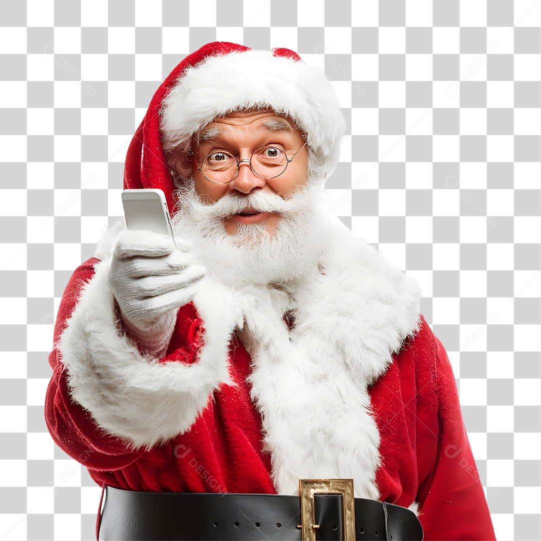 Papai Noel de Natal PNG Transparente