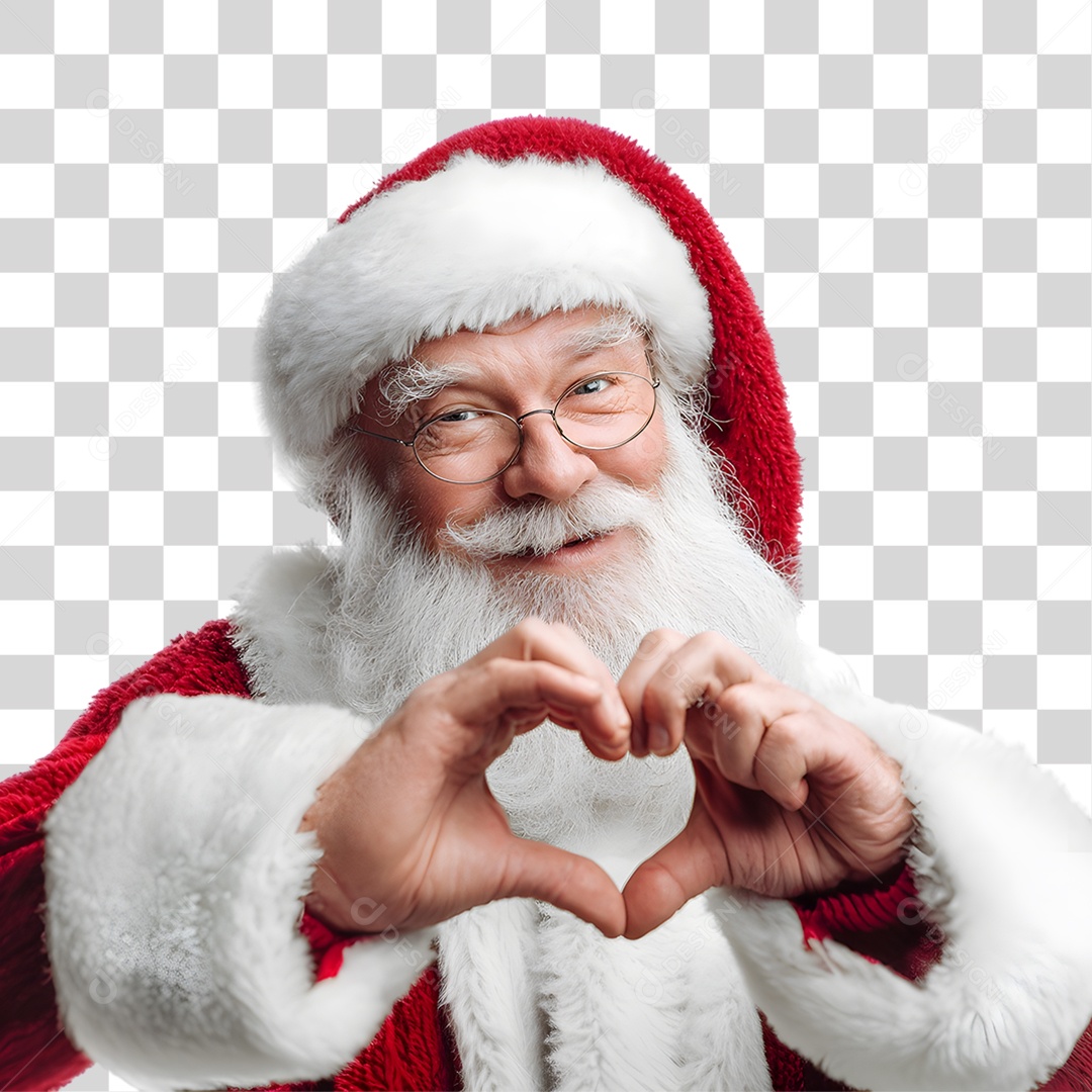 Papai Noel de Natal PNG Transparente