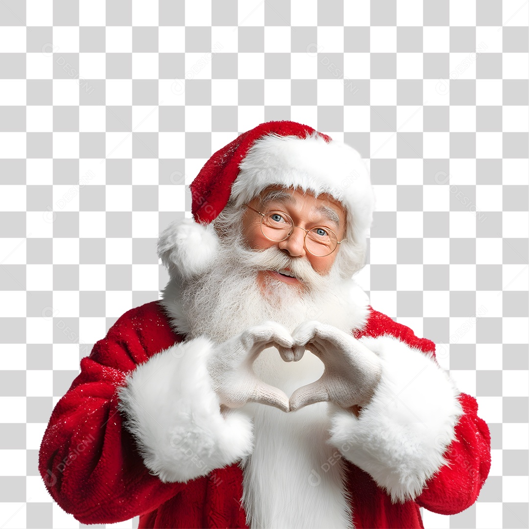 Papai Noel de Natal PNG Transparente