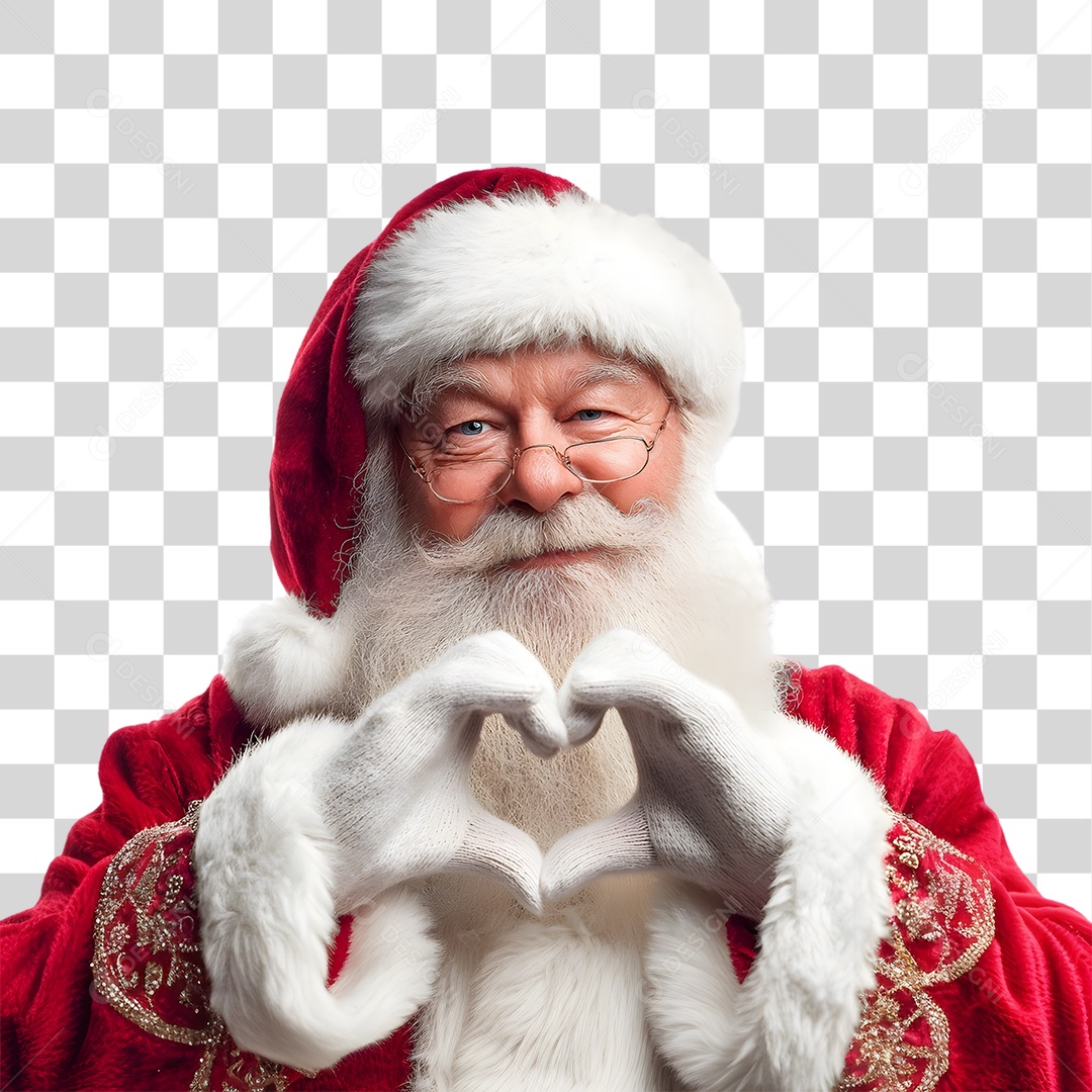 Papai Noel de Natal PNG Transparente