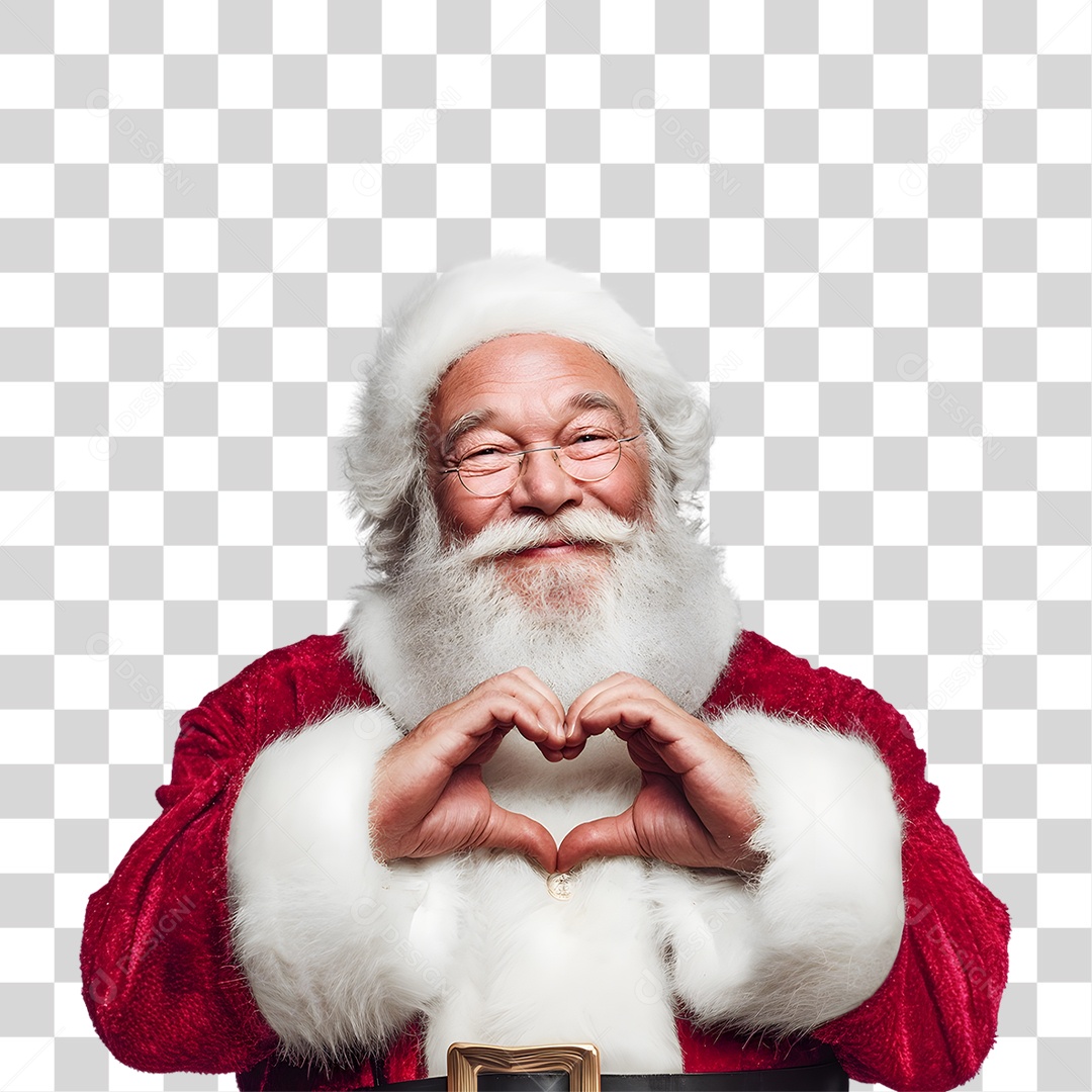 Papai Noel de Natal PNG Transparente