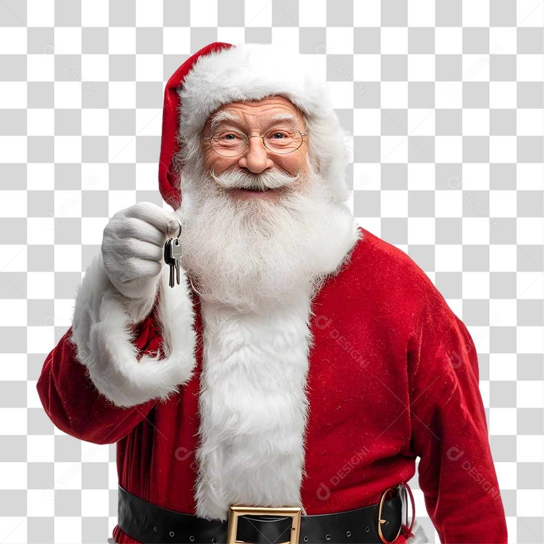 Papai Noel de Natal PNG Transparente