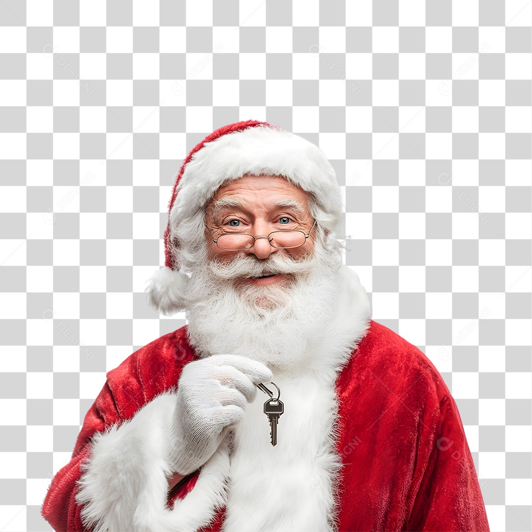 Papai Noel de Natal PNG Transparente