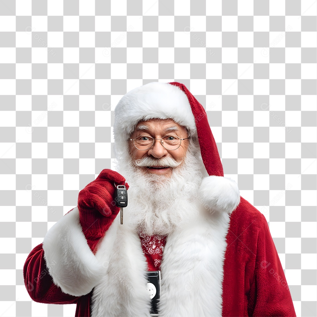 Papai Noel de Natal PNG Transparente