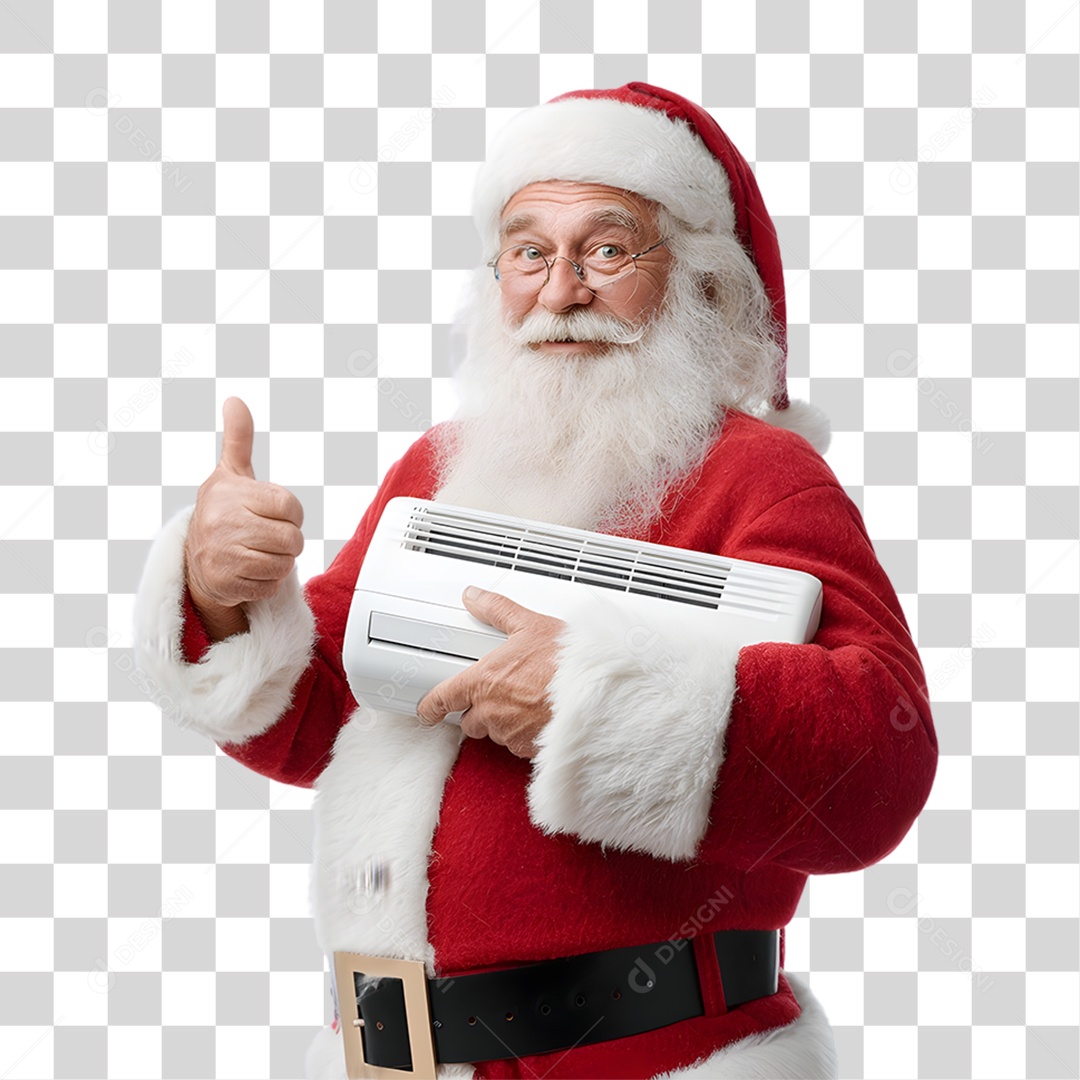 Papai Noel de Natal PNG Transparente