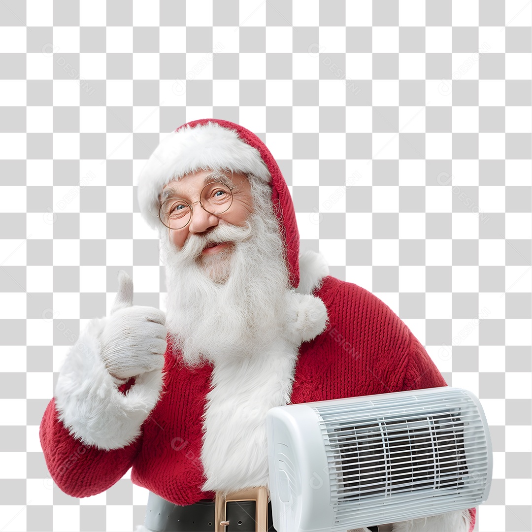 Papai Noel de Natal PNG Transparente