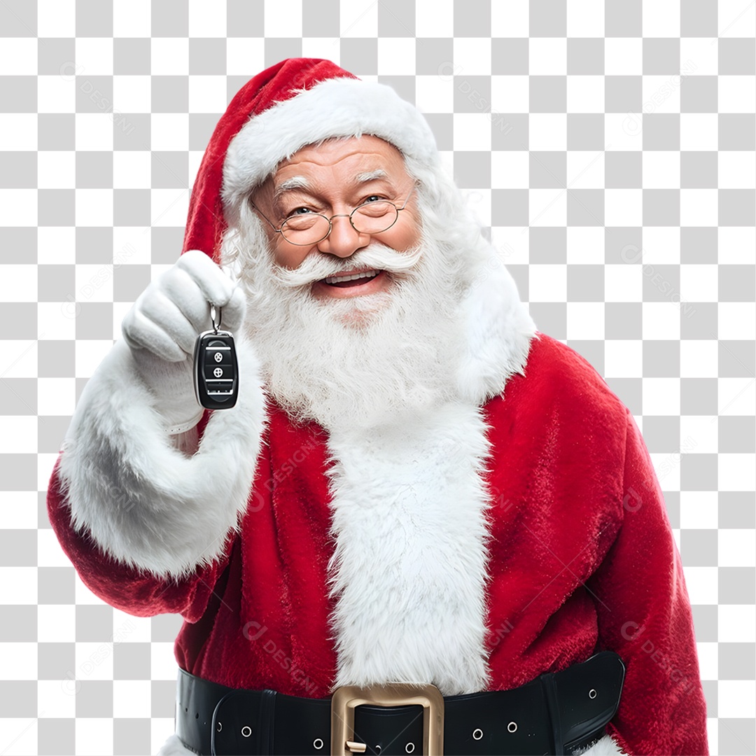 Papai Noel de Natal PNG Transparente