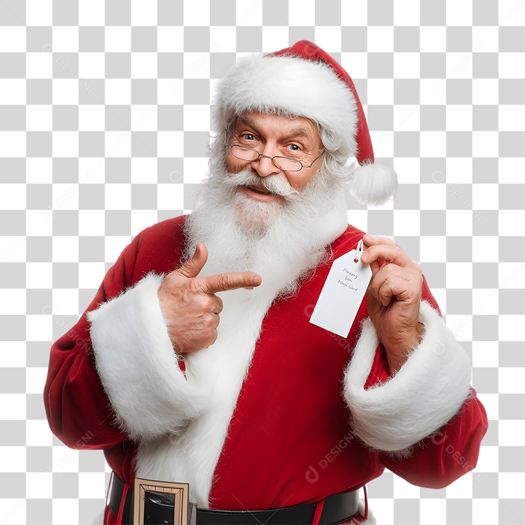 Papai Noel de Natal PNG Transparente