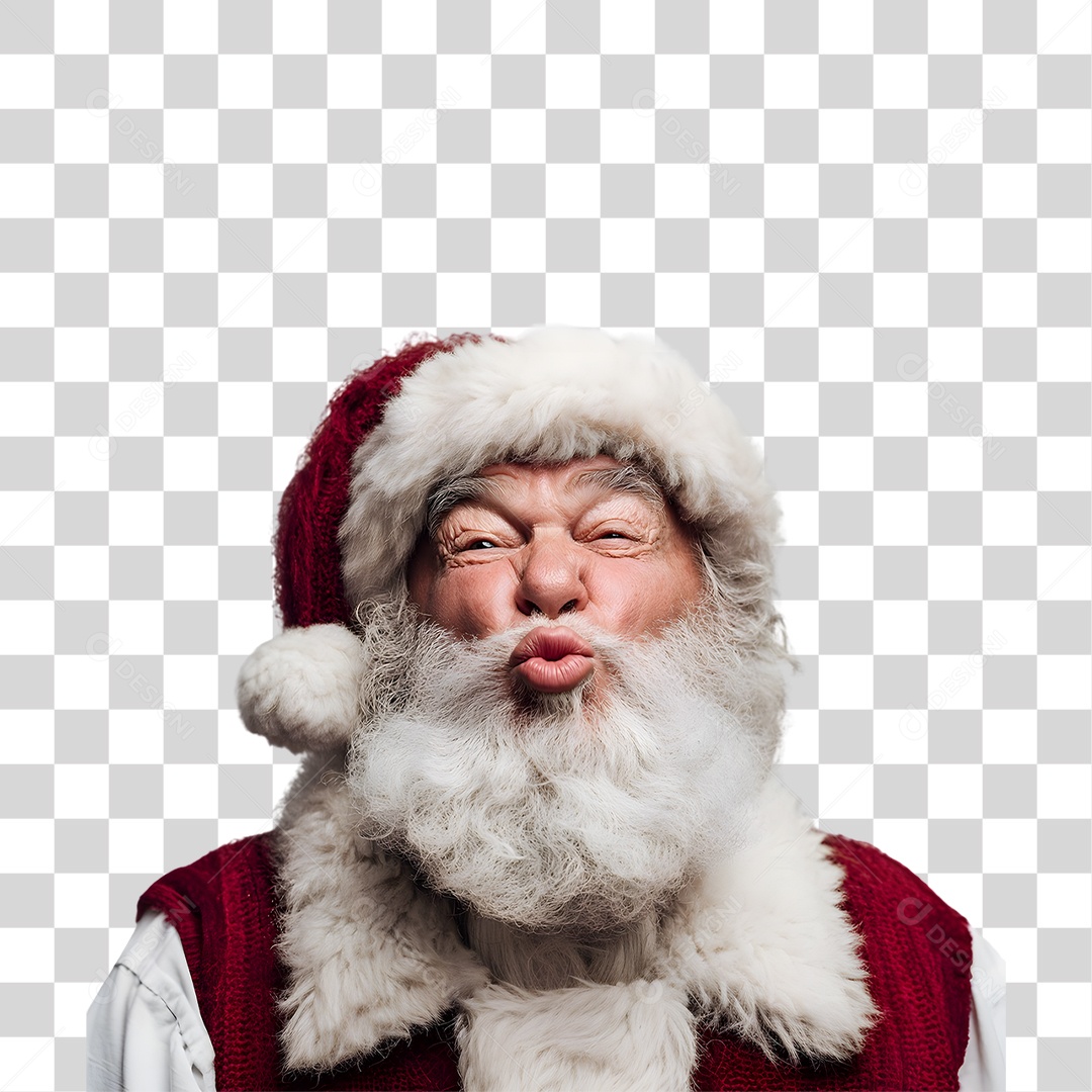 Papai Noel de Natal PNG Transparente