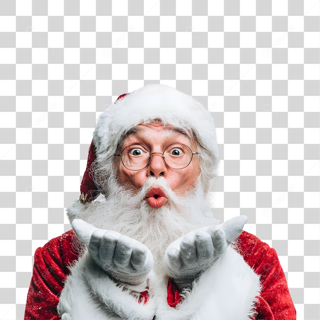 Papai Noel de Natal PNG Transparente