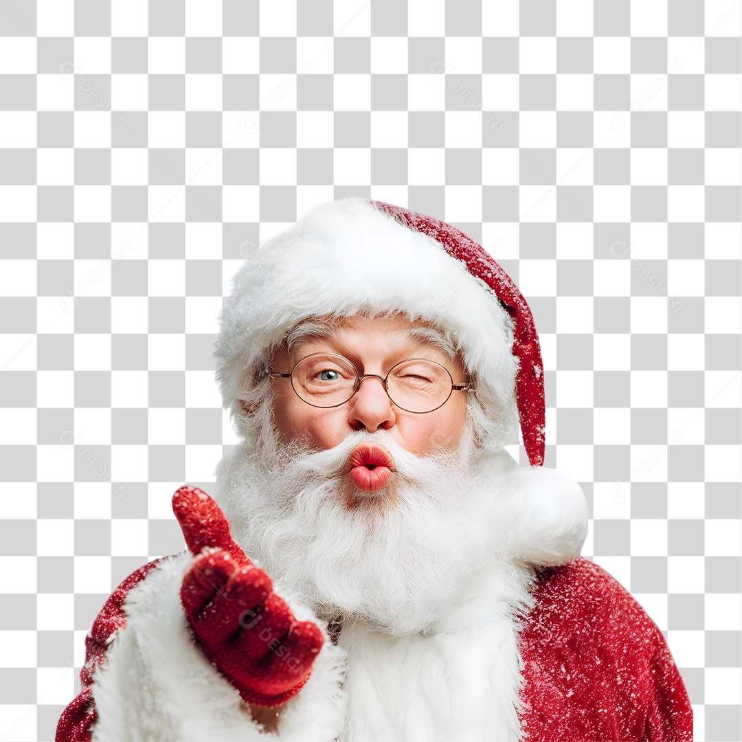 Papai Noel de Natal PNG Transparente