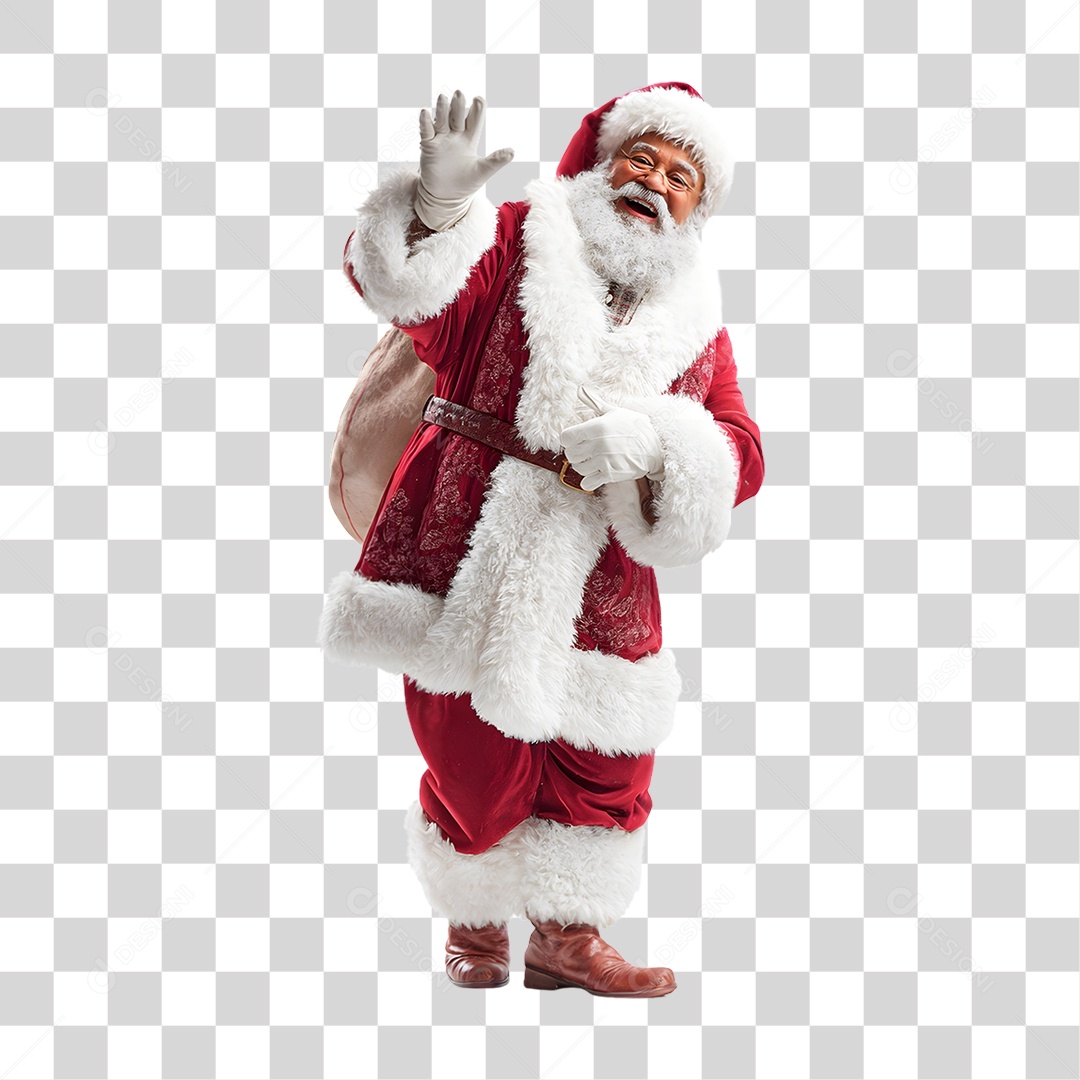 Papai Noel Decoração de Natal PNG Transparente