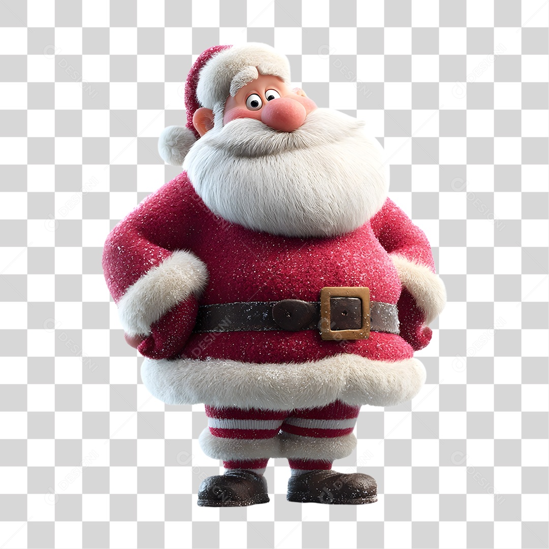 Papai Noel Decoração de Natal PNG Transparente