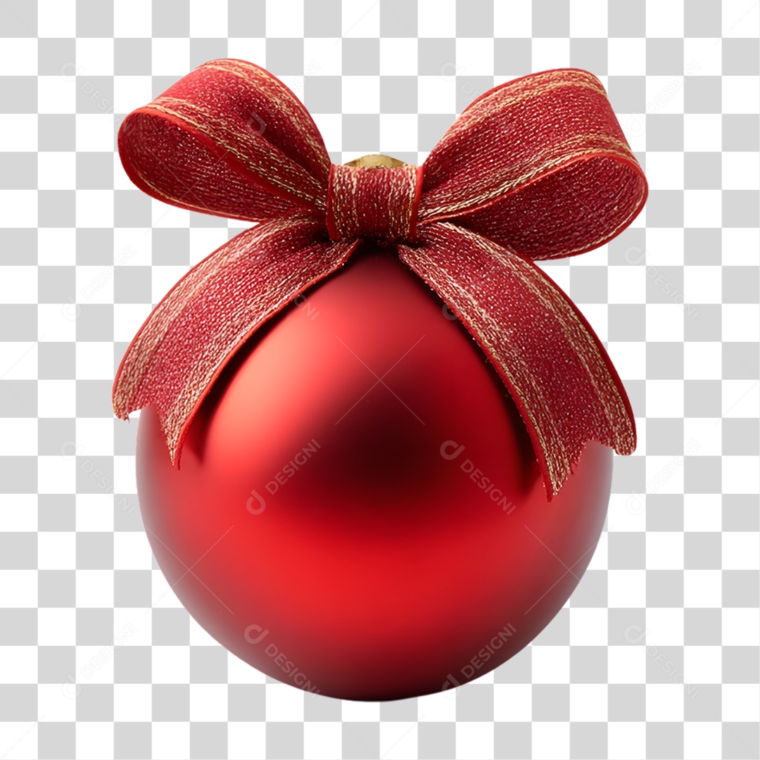 Bola Decoração de Natal PNG Transparente