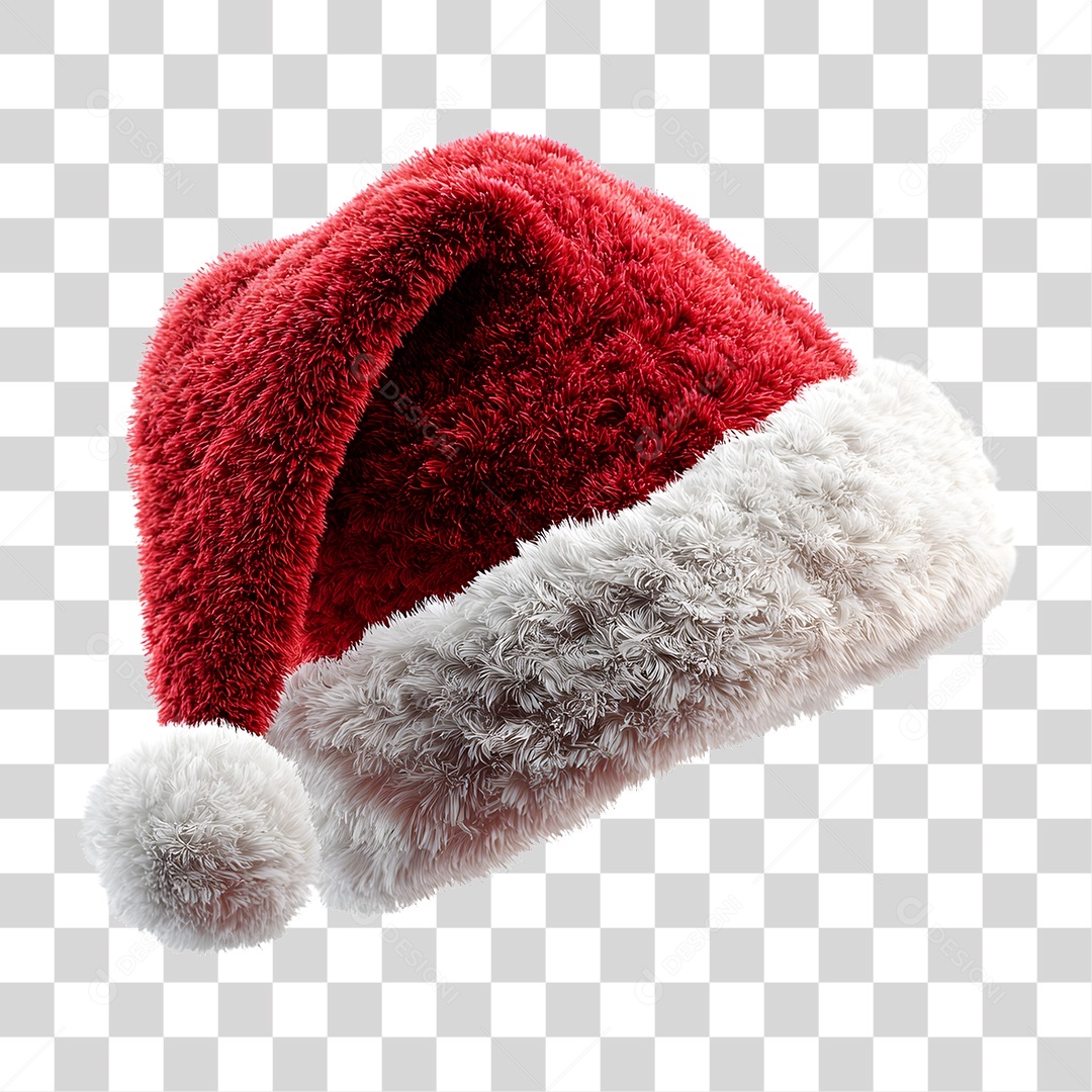 Gorro Decoração Natal PNG Transparente