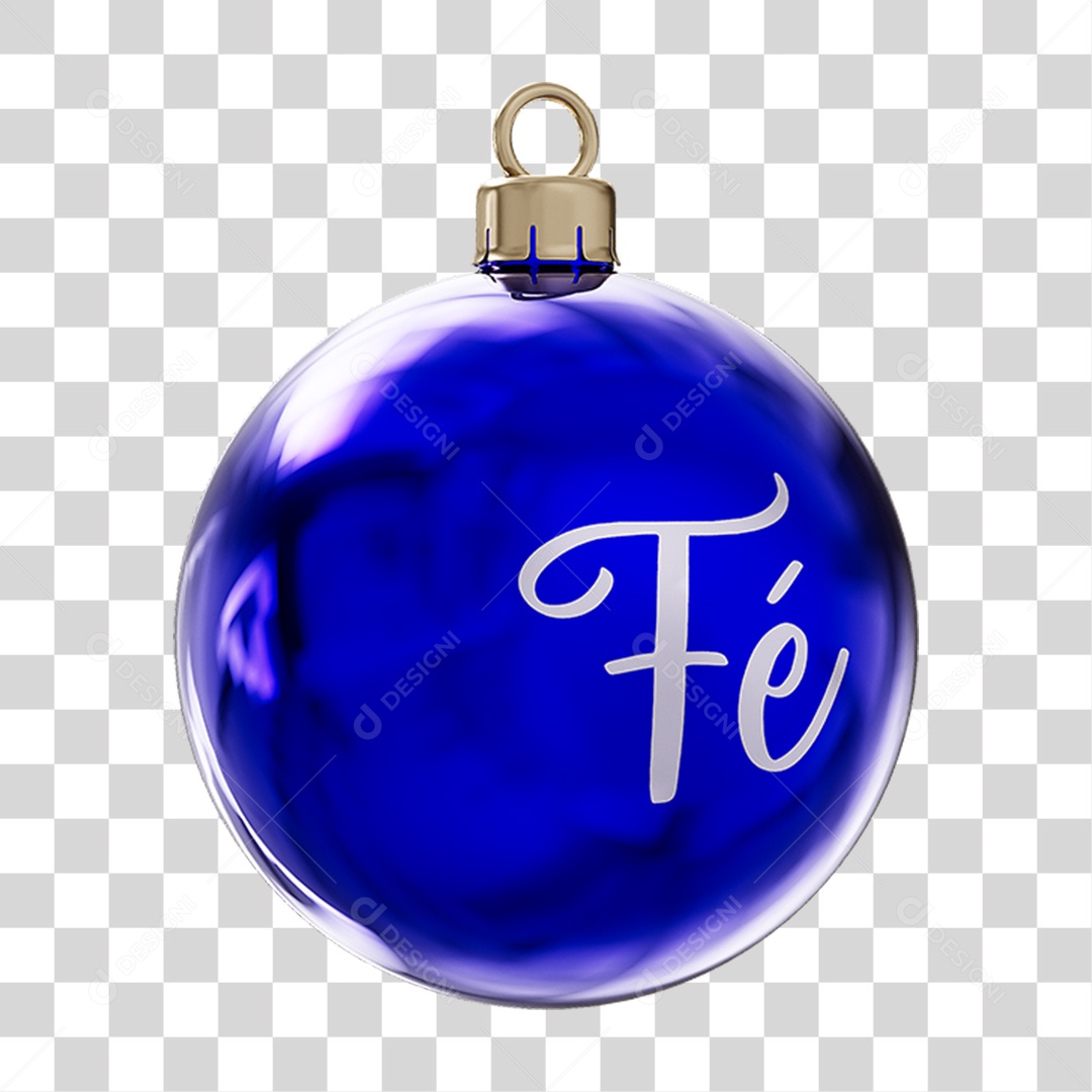 Bola Enfeite para Decoração de Natal PNG Transparente