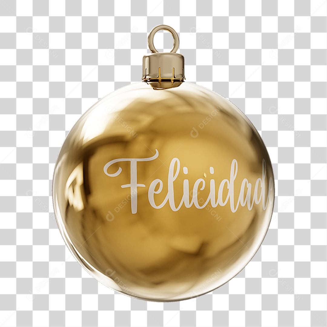 Bola Enfeite para Decoração de Natal PNG Transparente