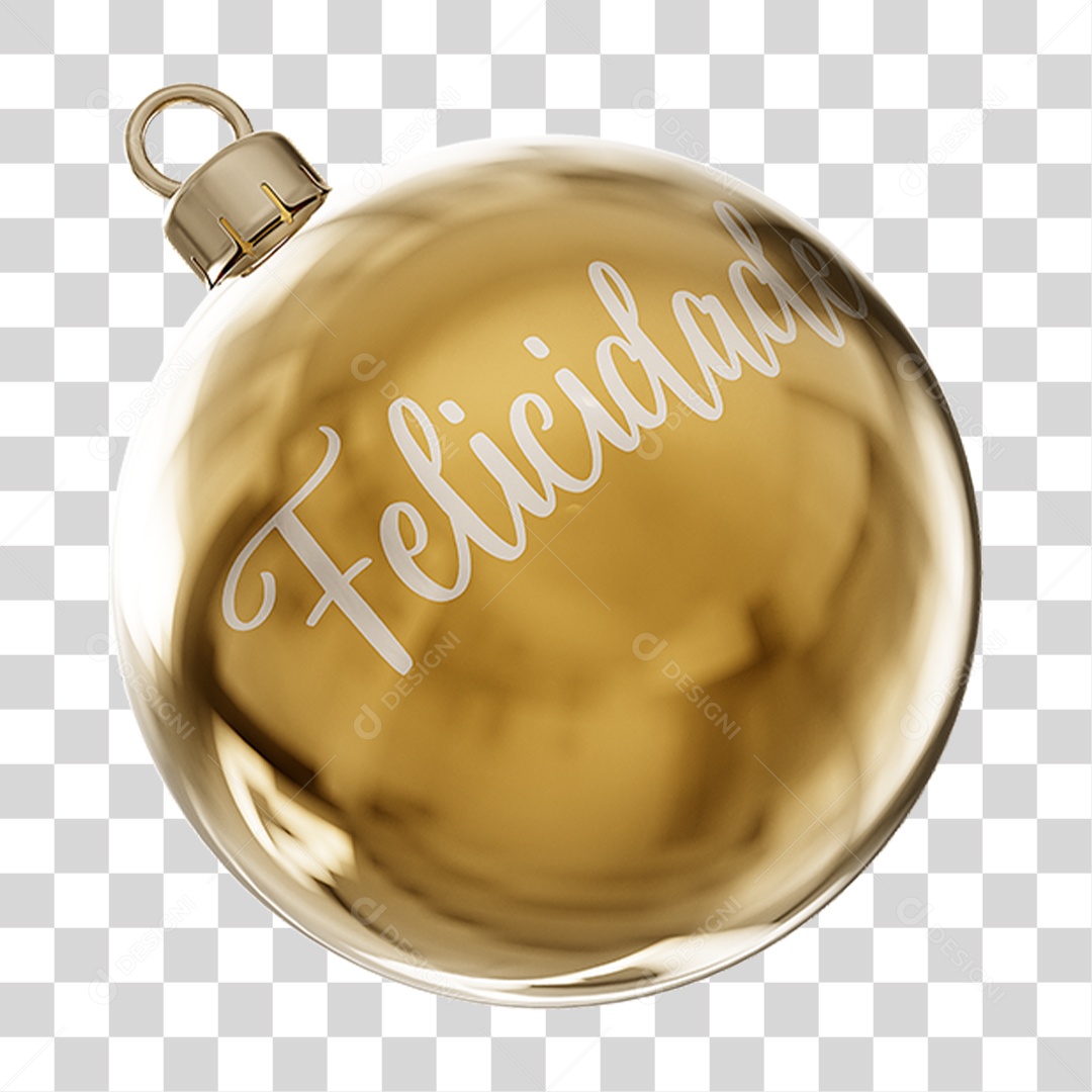 Bola Enfeite para Decoração de Natal PNG Transparente