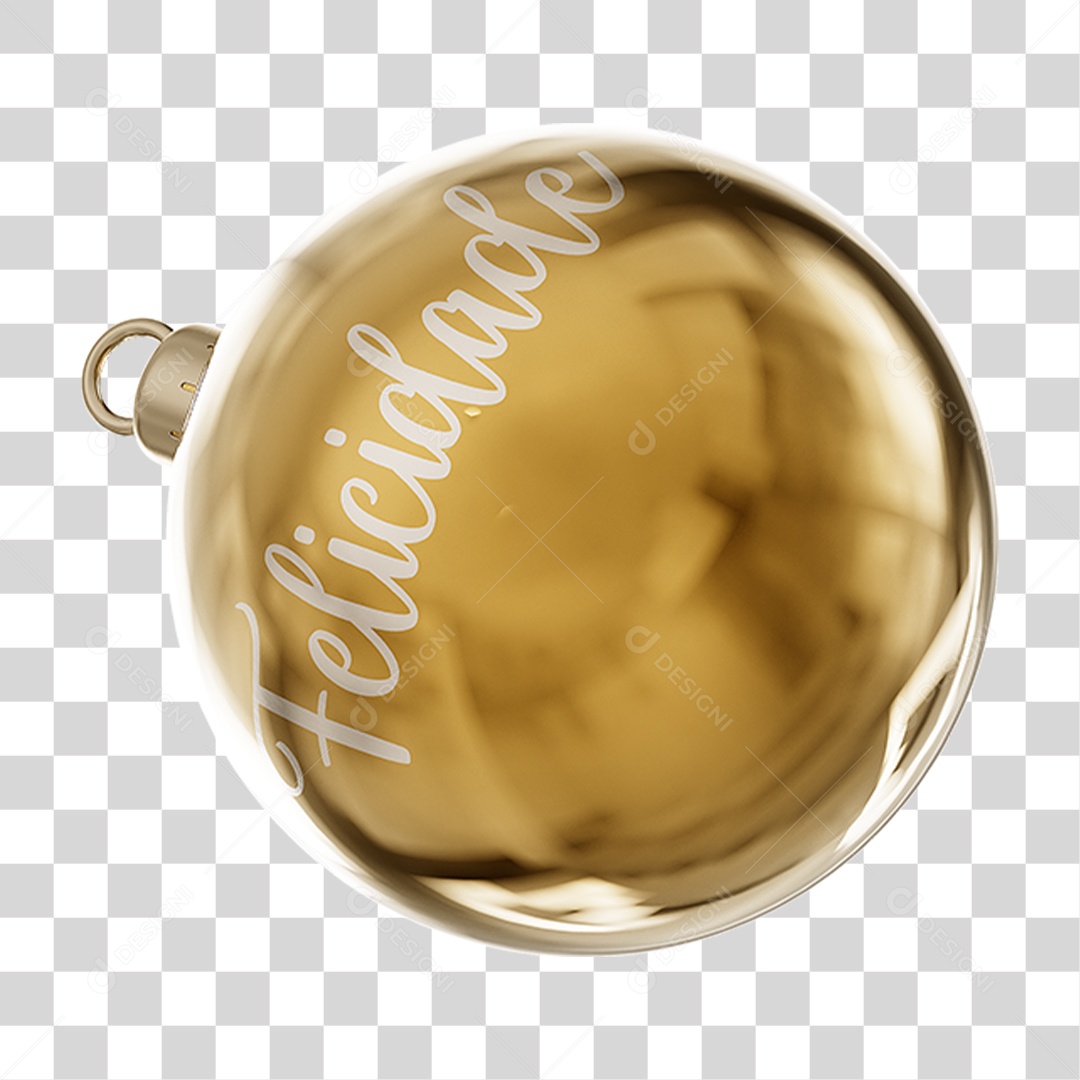 Bola Enfeite para Decoração de Natal PNG Transparente