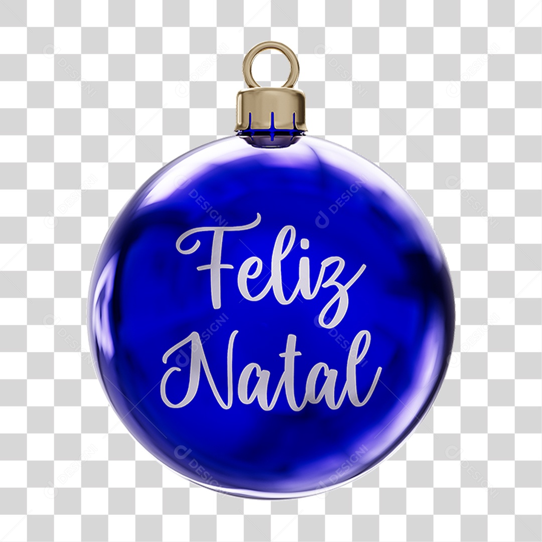 Bola Enfeite para Decoração de Natal PNG Transparente