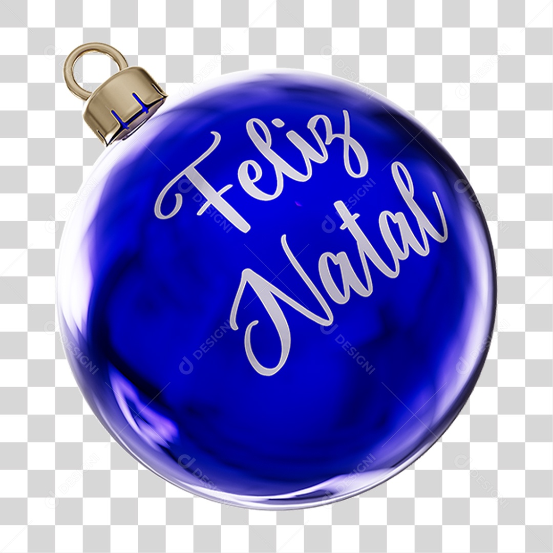 Bola Enfeite para Decoração de Natal PNG Transparente