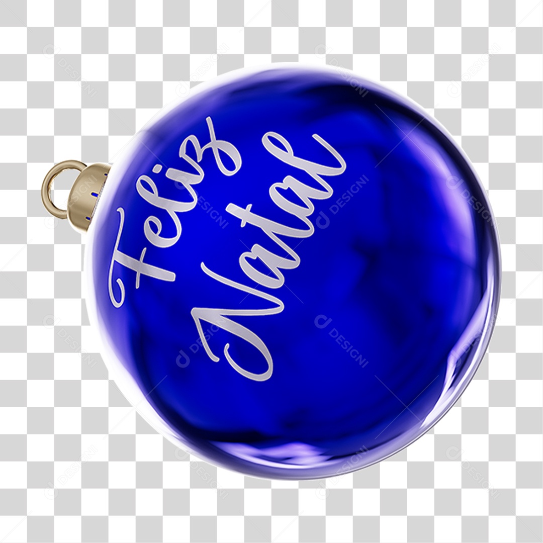 Bola Enfeite para Decoração de Natal PNG Transparente