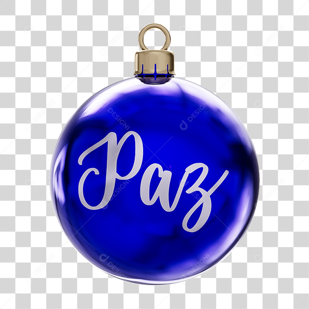 Bola Enfeite para Decoração de Natal PNG Transparente