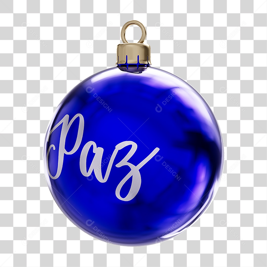 Bola Enfeite para Decoração de Natal PNG Transparente