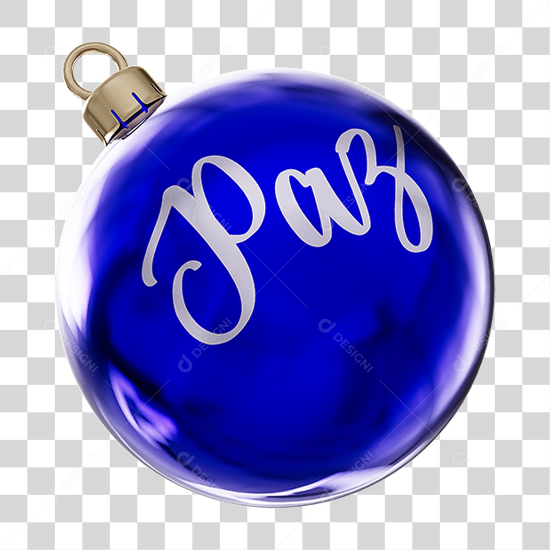 Bola Enfeite para Decoração de Natal PNG Transparente