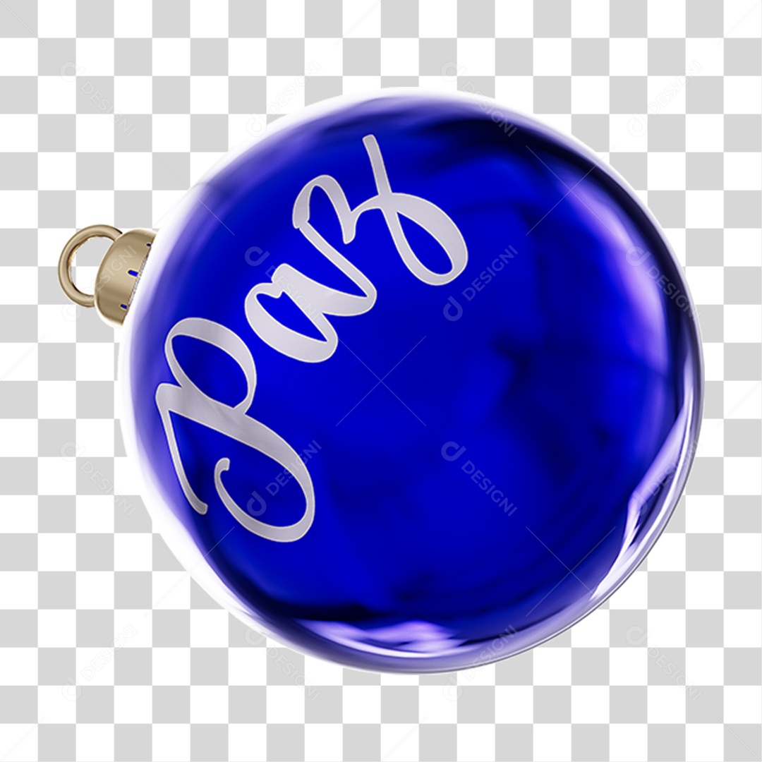 Bola Enfeite para Decoração de Natal PNG Transparente