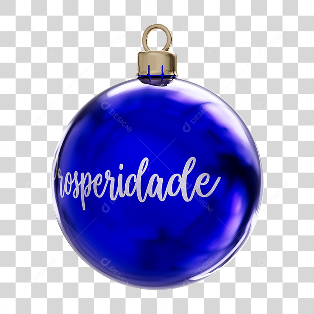 Bola Enfeite para Decoração de Natal PNG Transparente