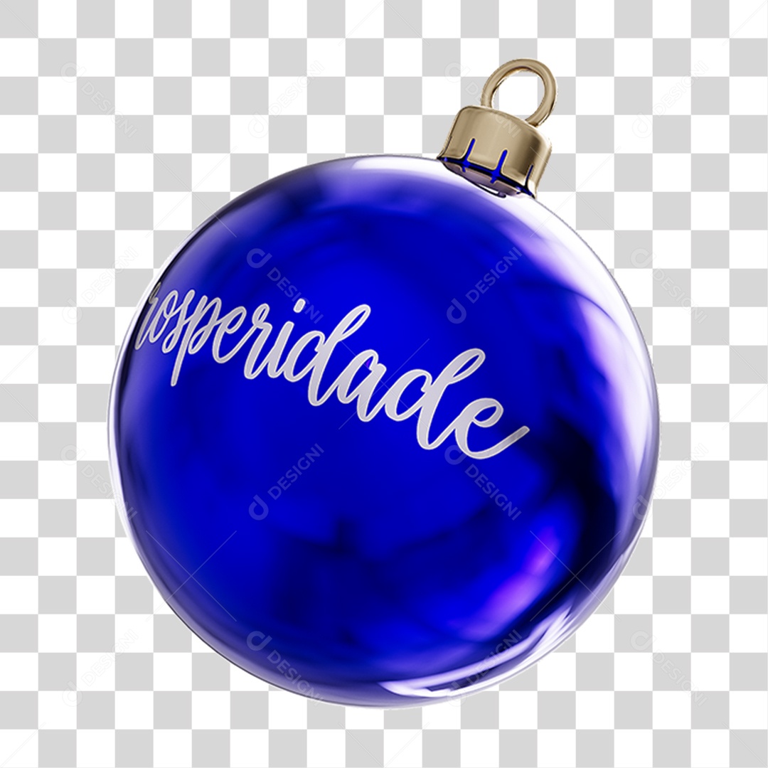 Bola Enfeite para Decoração de Natal PNG Transparente