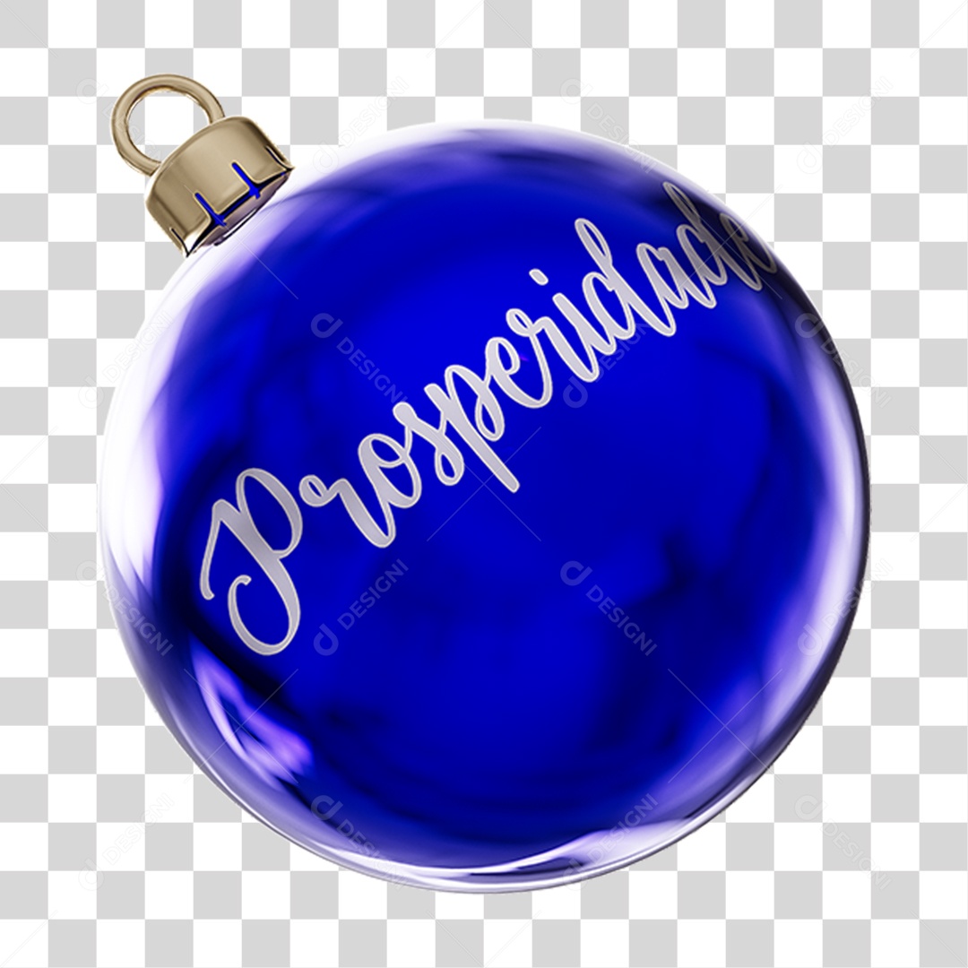 Bola Enfeite para Decoração de Natal PNG Transparente