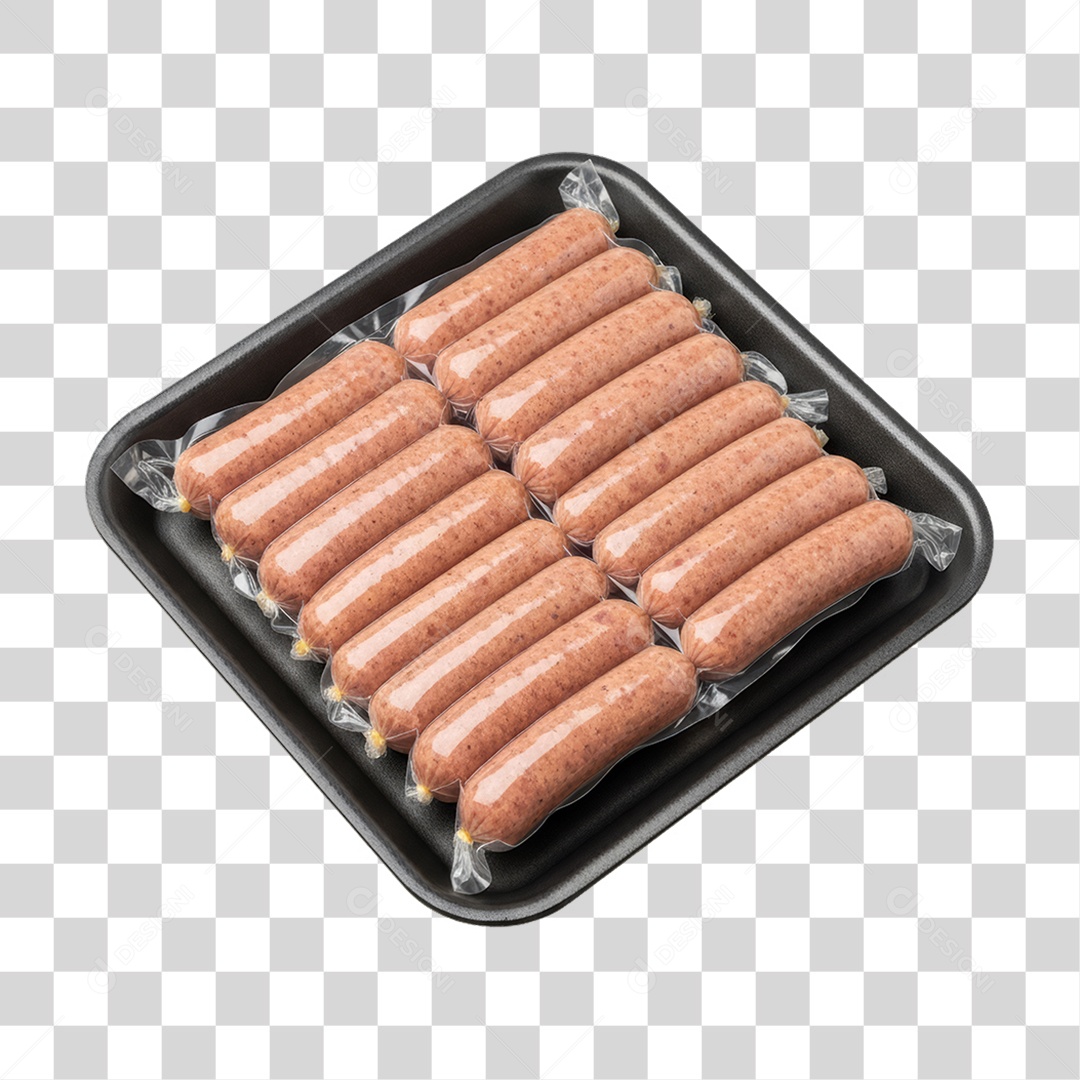 Produtos de Supermercado Embalados Linguiças PNG Transparente