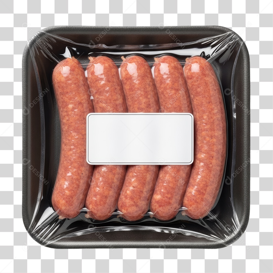 Produtos de Supermercado Embalados Linguiças PNG Transparente