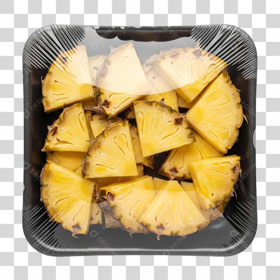 Produtos de Supermercado Embalados Abacaxi PNG Transparente