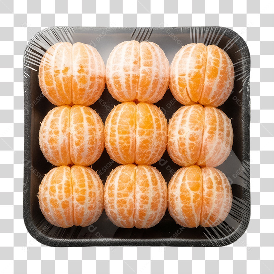 Embalagem com Frutas Mexericas Produtos Supermercados PNG Transparente