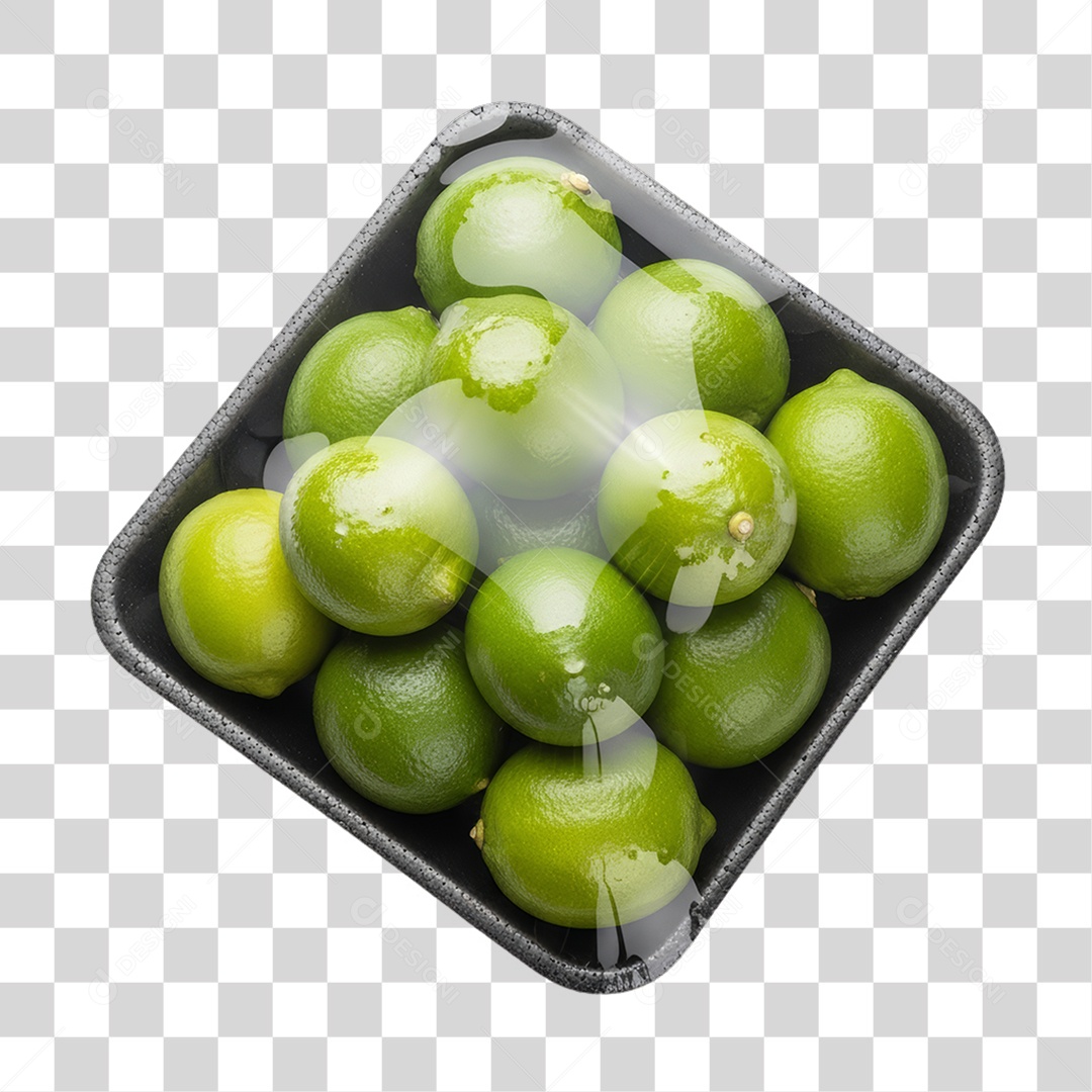 Embalagem com Frutas Limãos Produtos Supermercados PNG Transparente