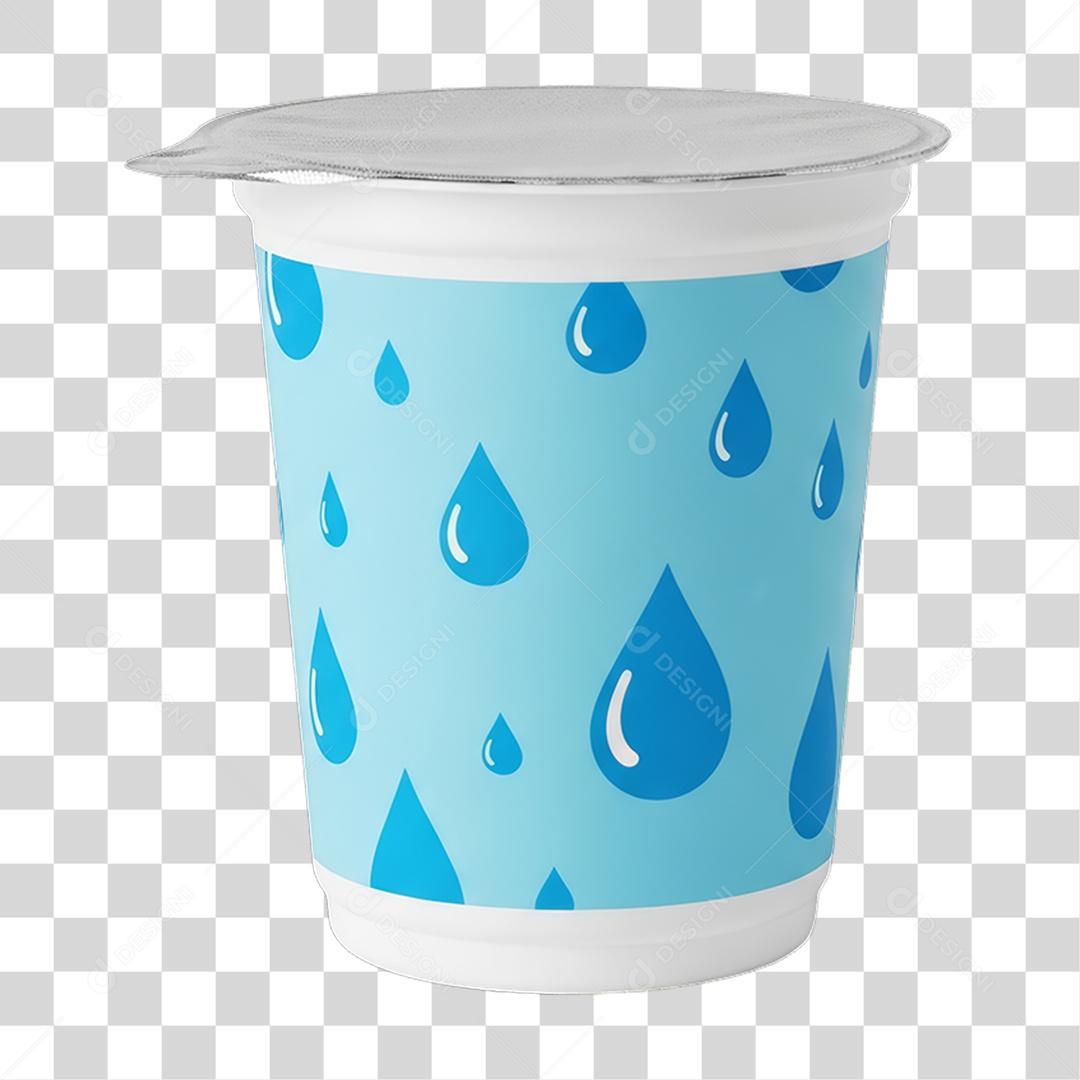 Pote com Produtos Supermercados PNG Transparente