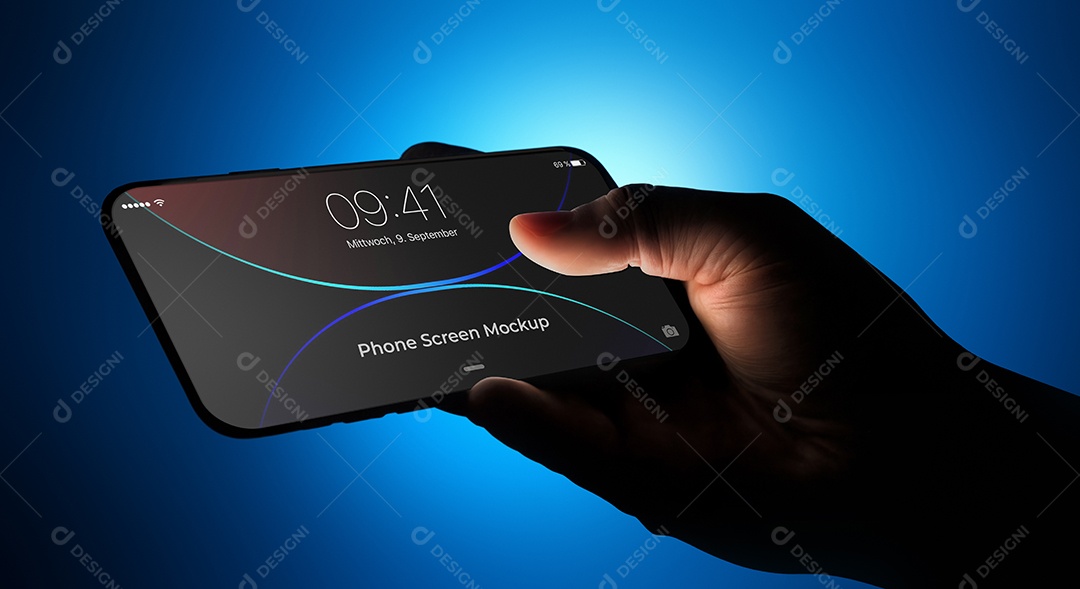Mockup de Celular PSD Editável