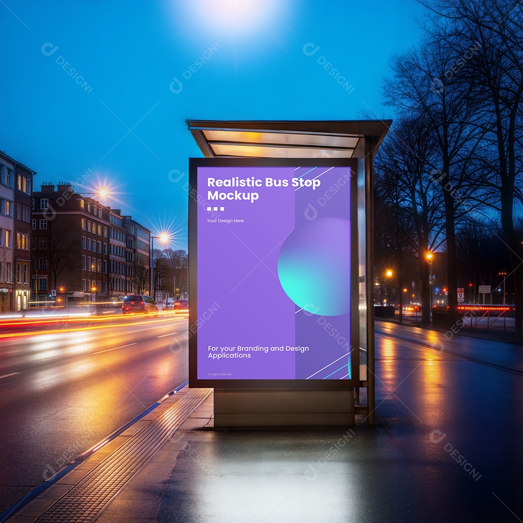 Mockup Anúncio Publicitário PSD Editável