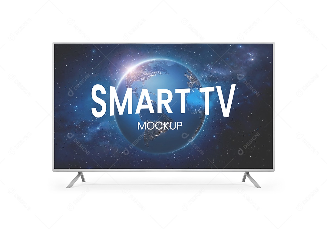 Mockup Televisão Smart PSD Editável