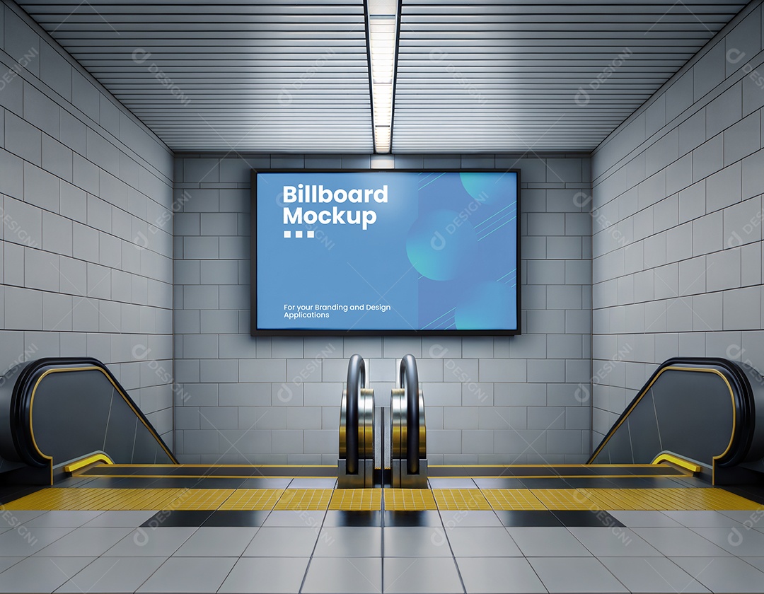 Mockup Anúncio Publicitário PSD Editável