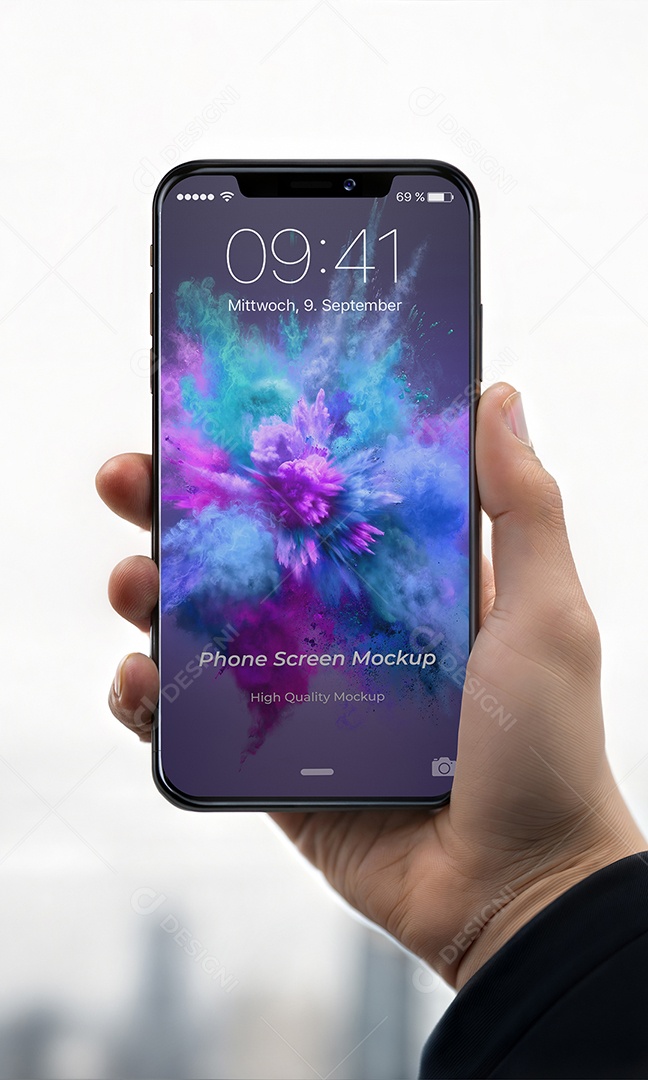 Mockup de Celular PSD Editável