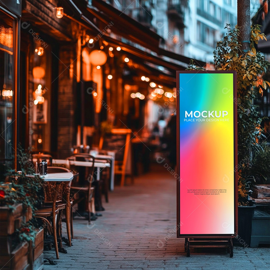 Mockup de Celular Smartphone PSD Editável