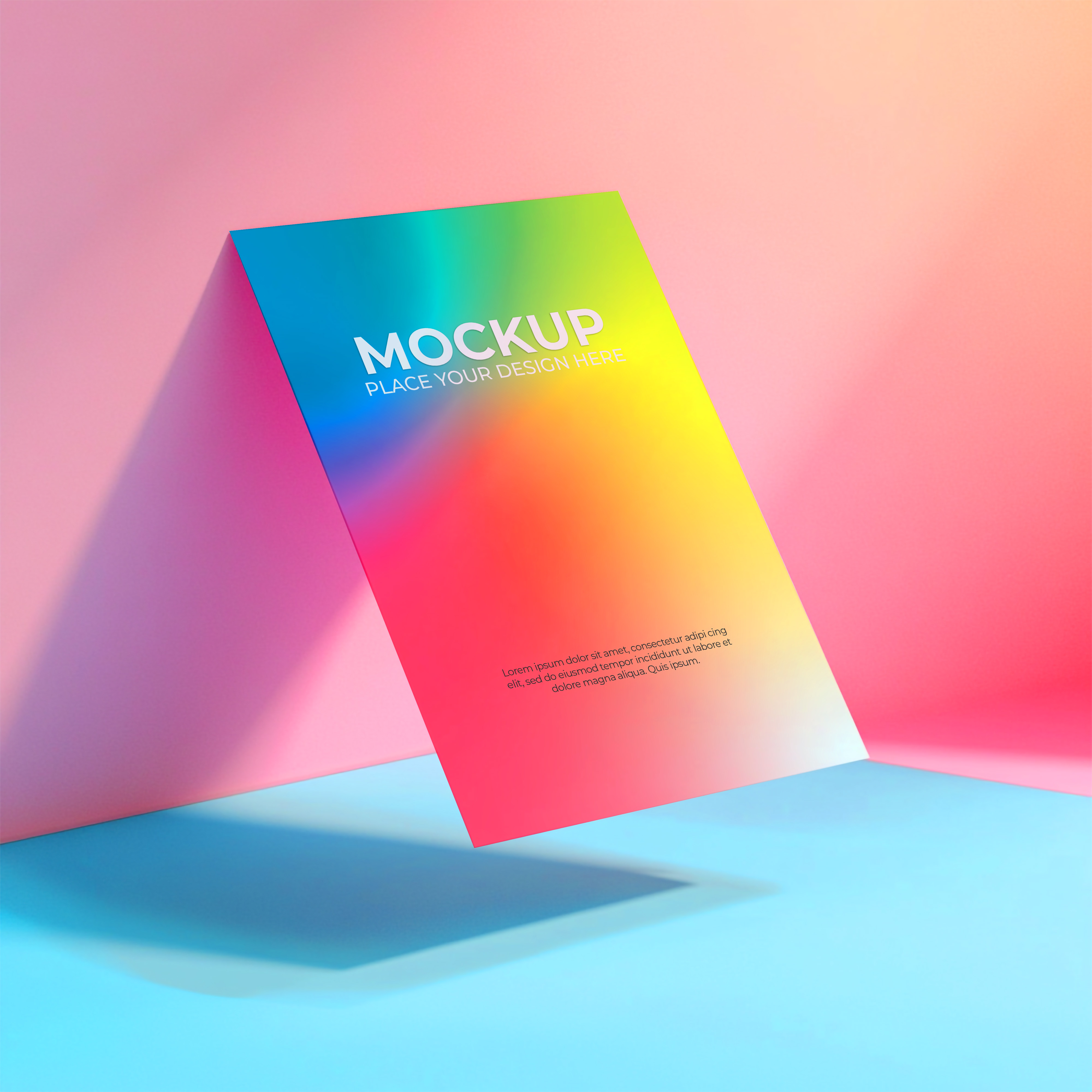 Mockup de Convite PSD Editável