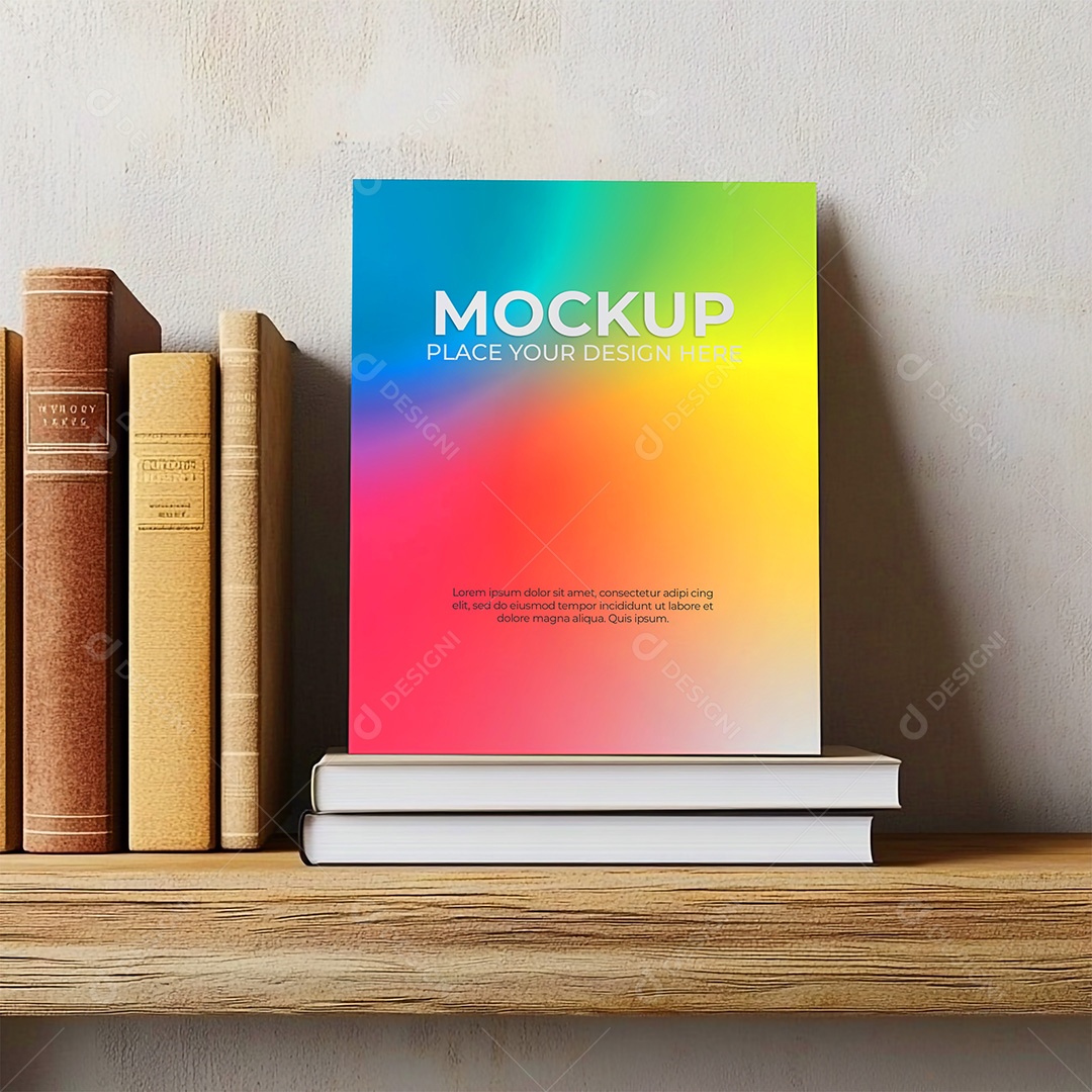 Mockup de Convite PSD Editável